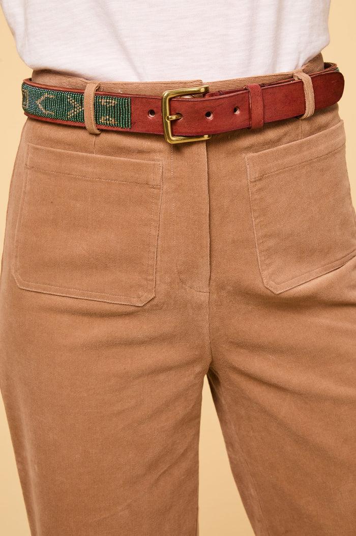 Aspiga Kendal Cropped Stretch Corduroy Trouser