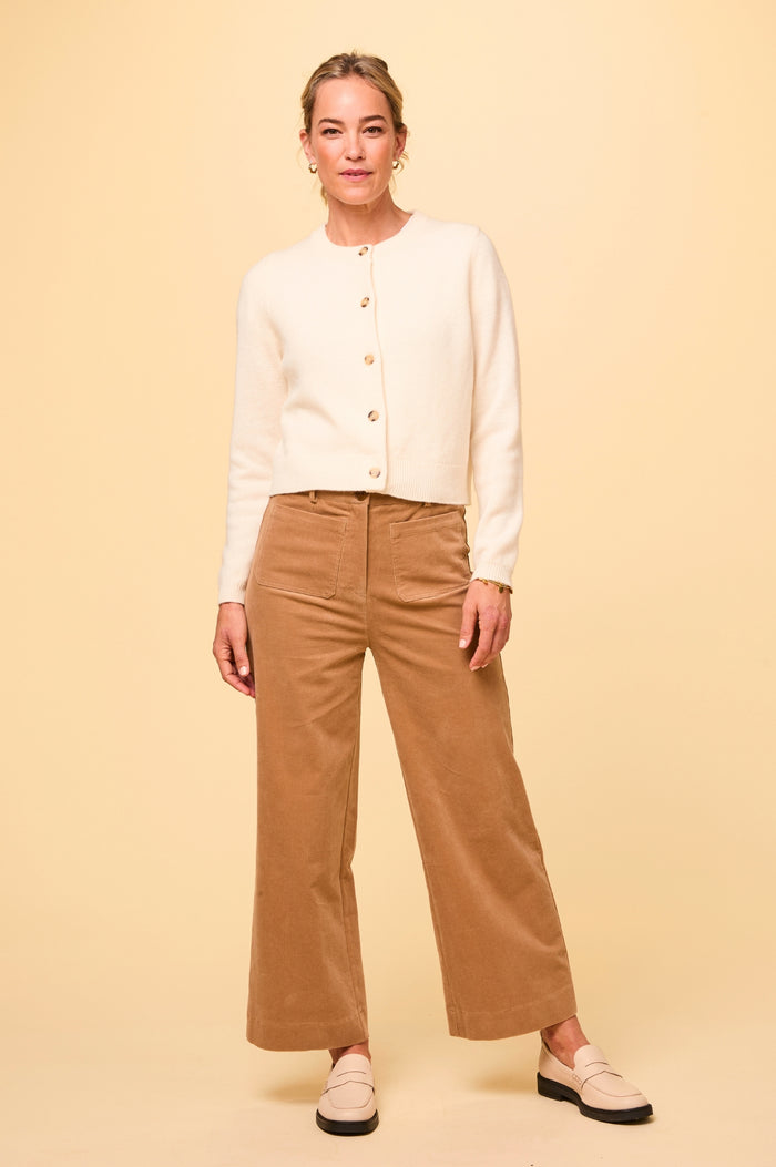 Aspiga Kendal Cropped Stretch Corduroy Trouser