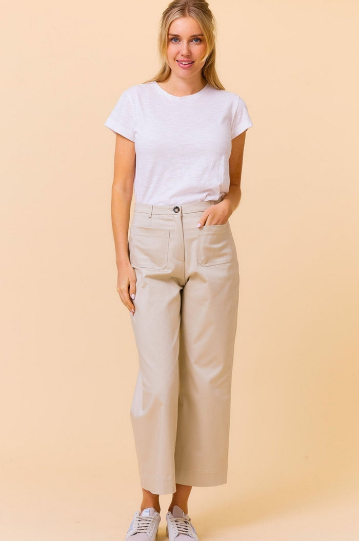Aspiga Kendal Stretch Cotton Sateen Trouser