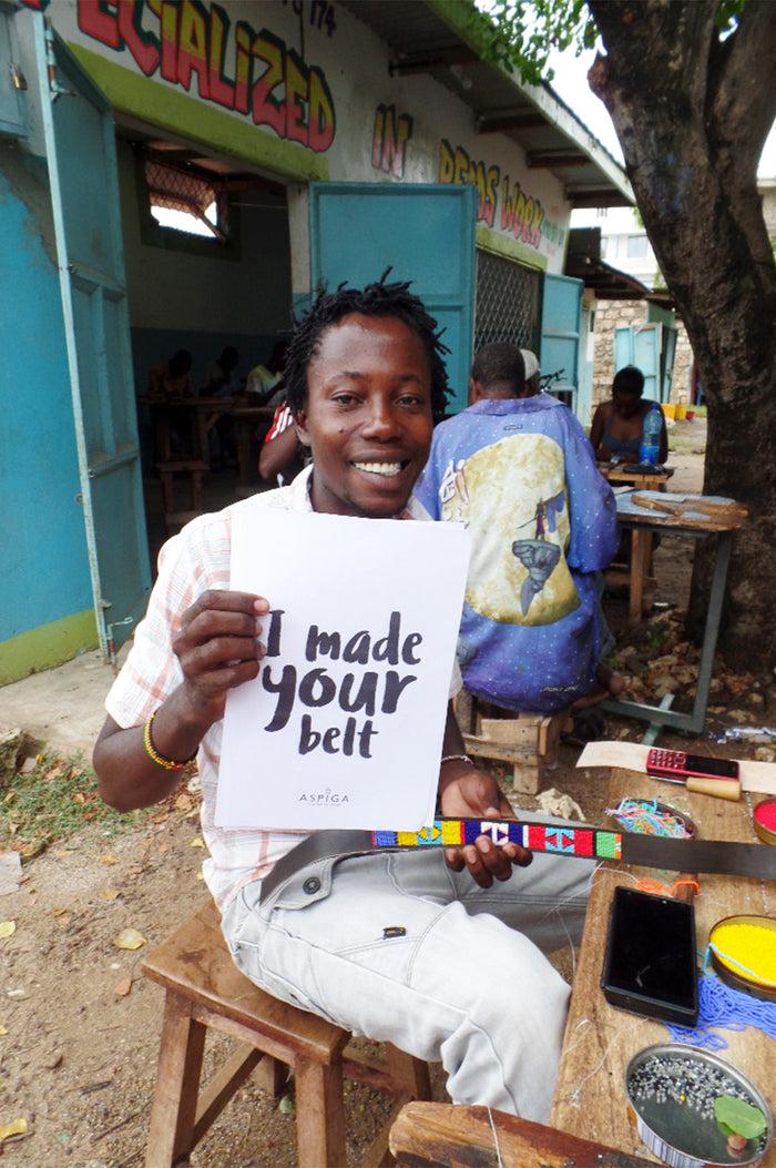 Aspiga Lakuru Leather Belt