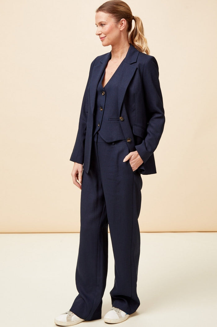 Aspiga Linen Blend Waistcoat