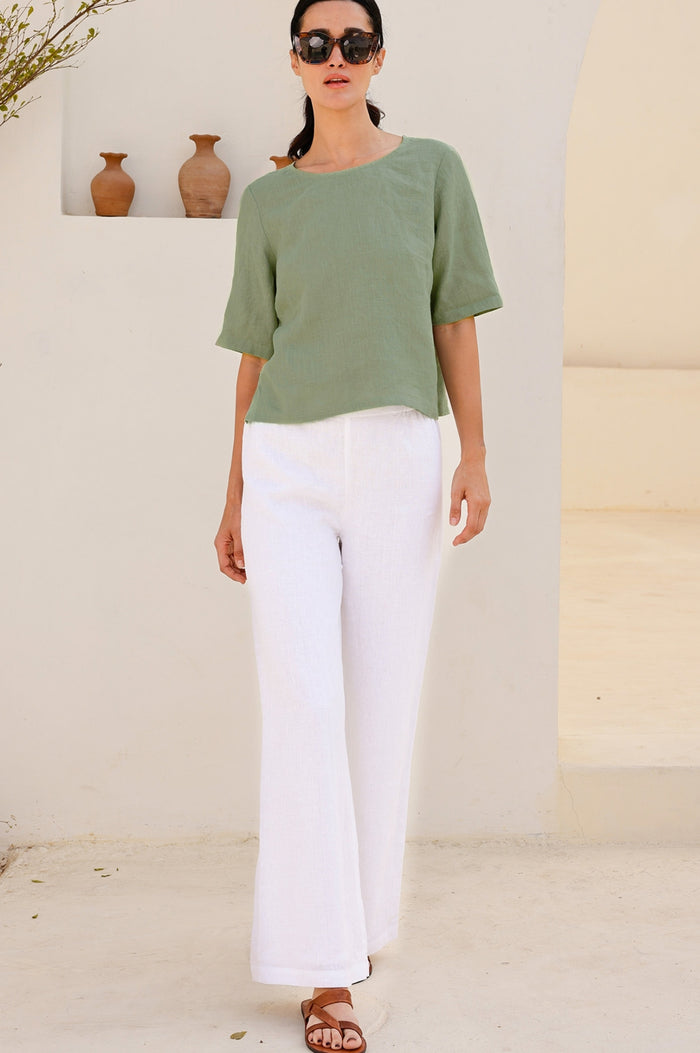 Aspiga Linen Shell Top