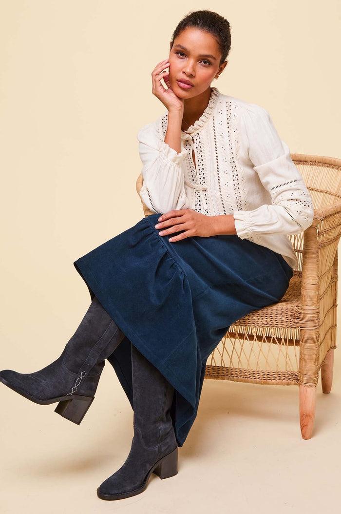 Aspiga Lori Stretch Corduroy Skirt