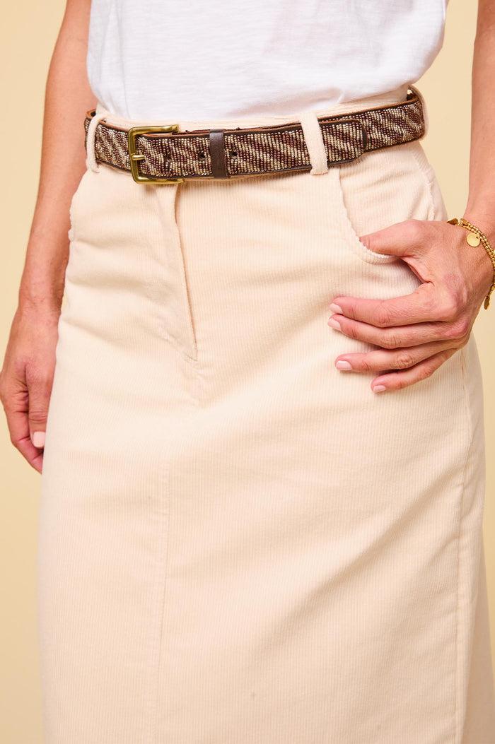 Aspiga Mallory Stretch Corduroy Skirt