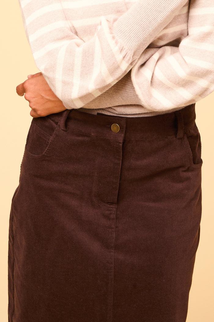 Aspiga Mallory Stretch Corduroy Skirt