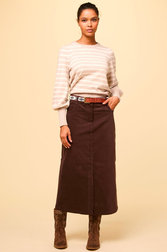 Aspiga Mallory Stretch Corduroy Skirt