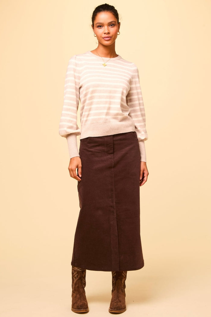 Aspiga Mallory Stretch Corduroy Skirt