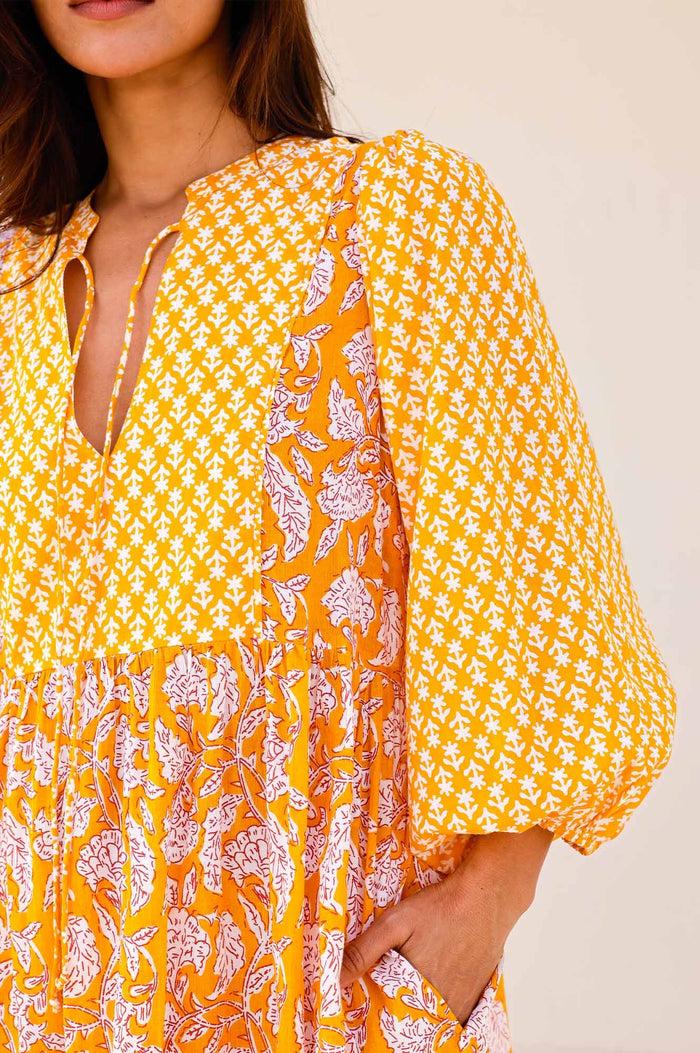 Aspiga Martha Organic Cotton Mix Print Dress