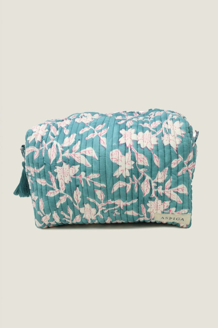 aspiga Medium Block Print Wash Bag