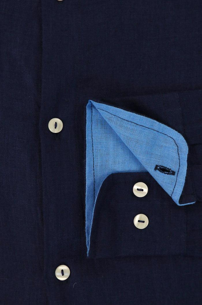 Aspiga Men's Premium Linen Shirt