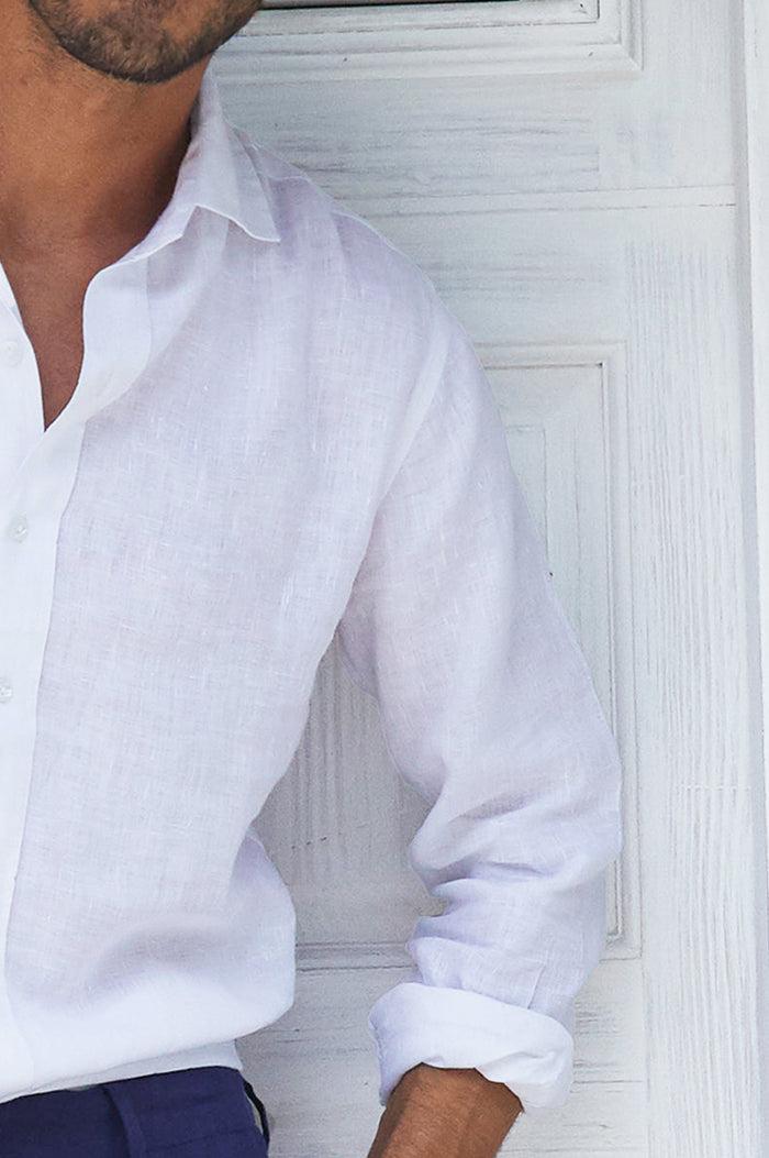 Aspiga Men's Premium Linen Shirt