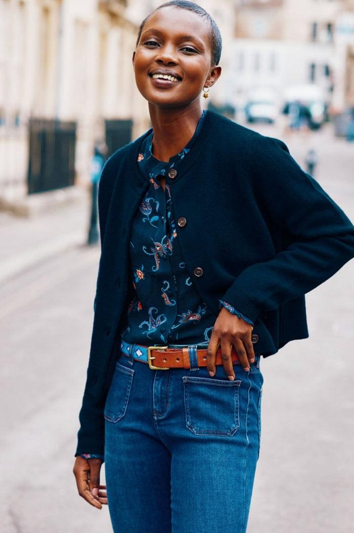 Aspiga Merino Wool Brittany Cardigan