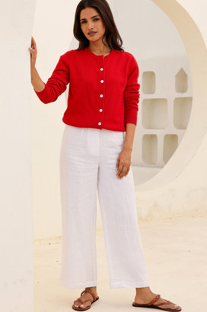 Aspiga Merino Wool Classic Cardigan