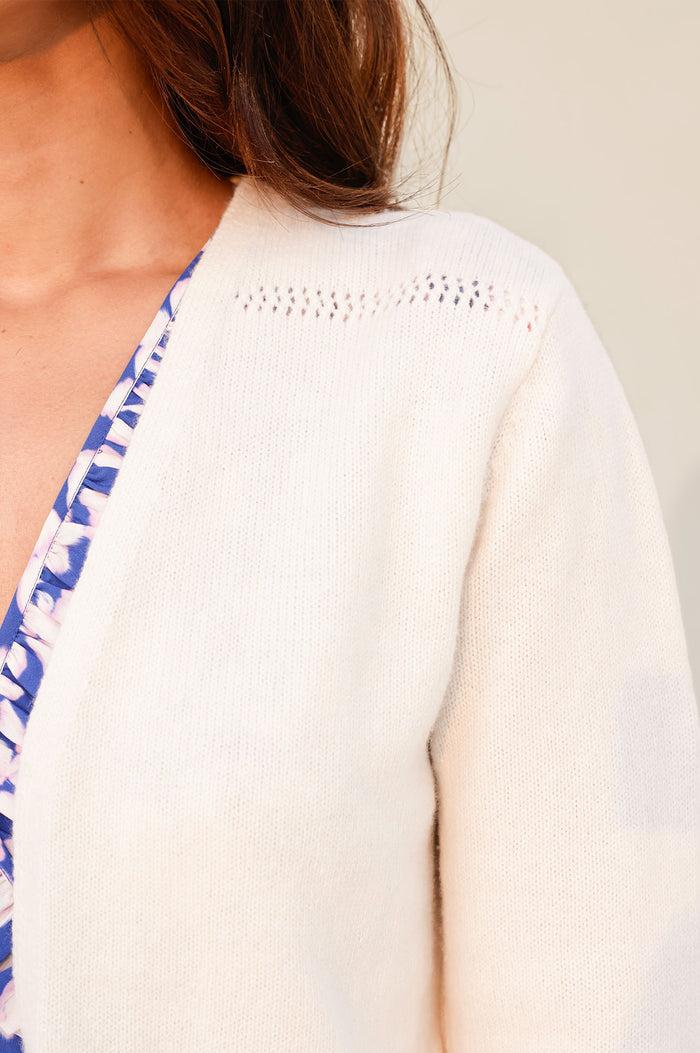 Aspiga Merino Wool Edge To Edge Cardigan