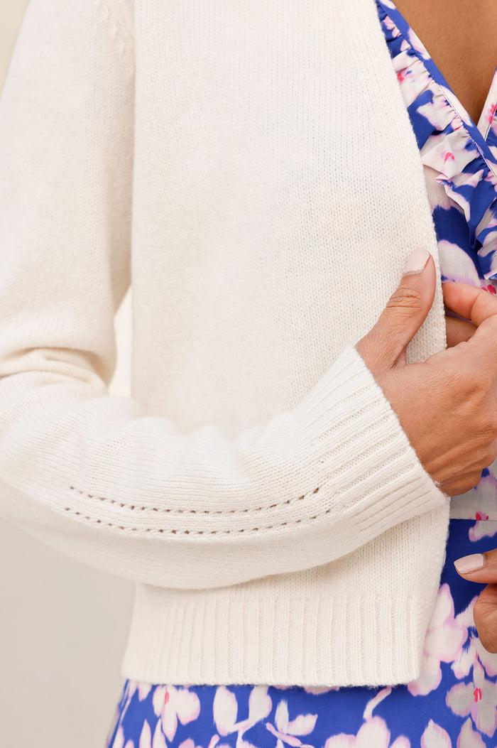 Aspiga Merino Wool Edge To Edge Cardigan