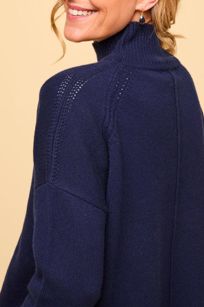 Aspiga Merino Wool Funnel Neck Jumper