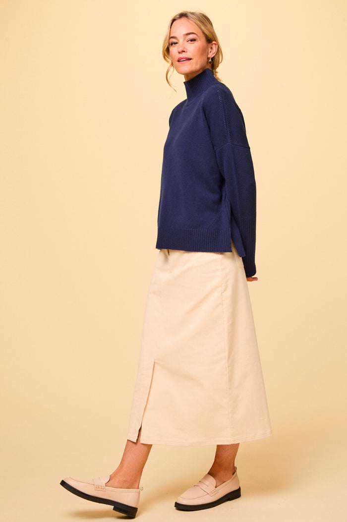 Aspiga Merino Wool Funnel Neck Jumper