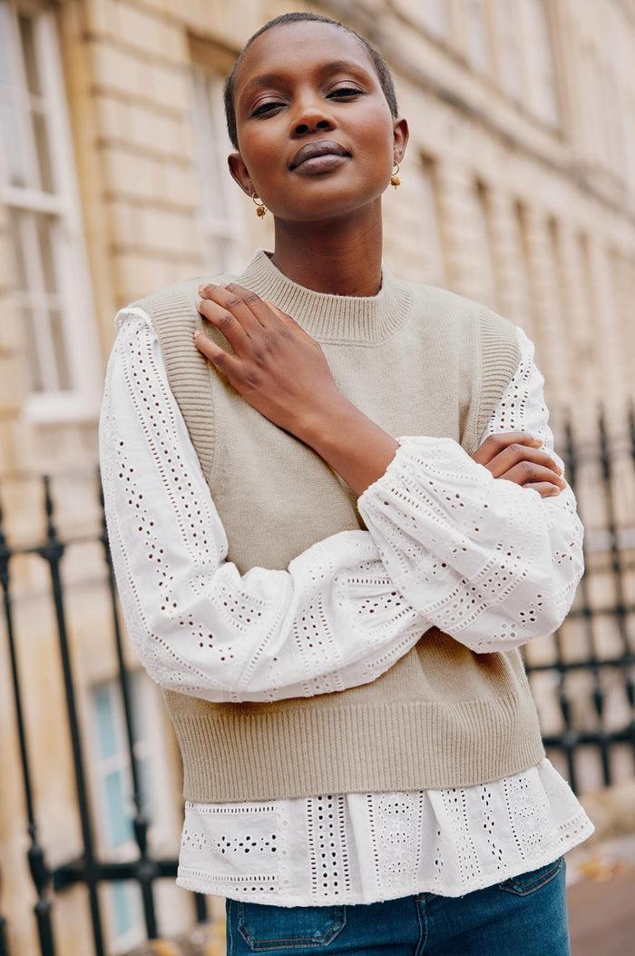 Aspiga Merino Wool Knitted Short Tank