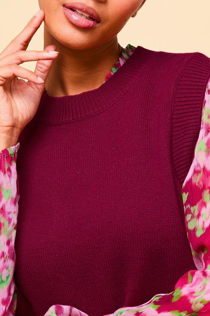 Aspiga Merino Wool Knitted Short Tank