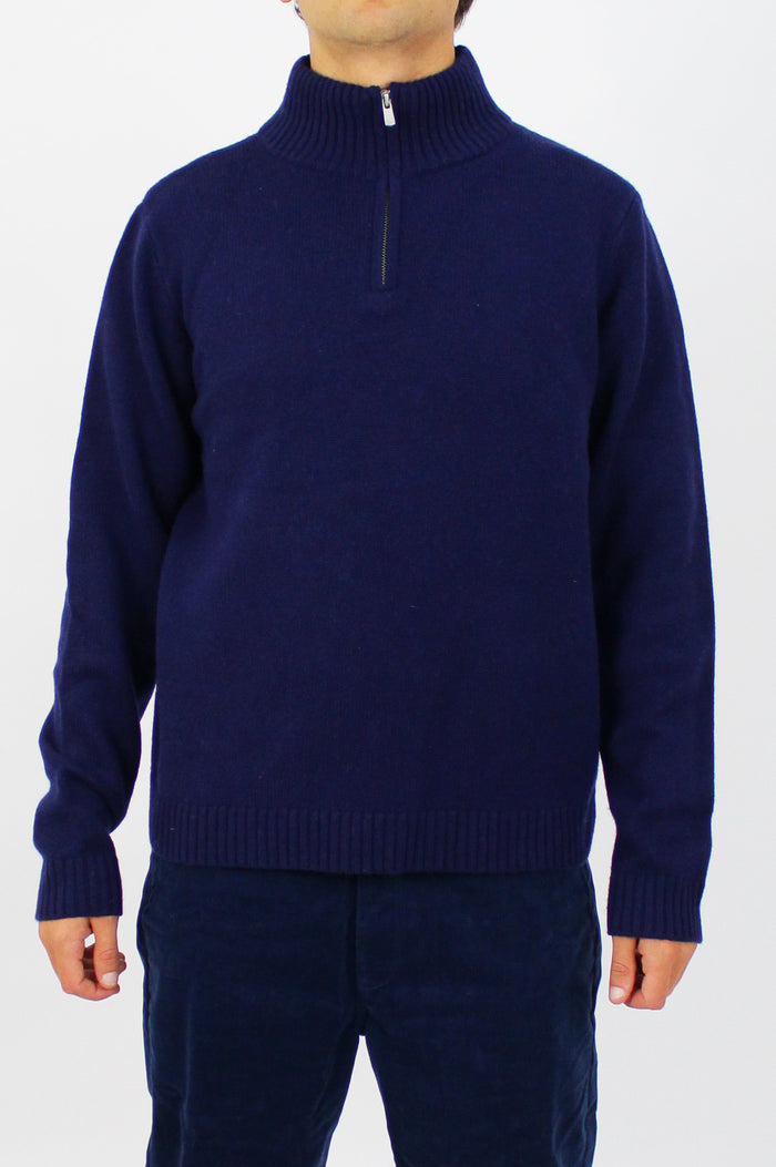 Aspiga Merino Wool Men's Quarter Zip Jumper