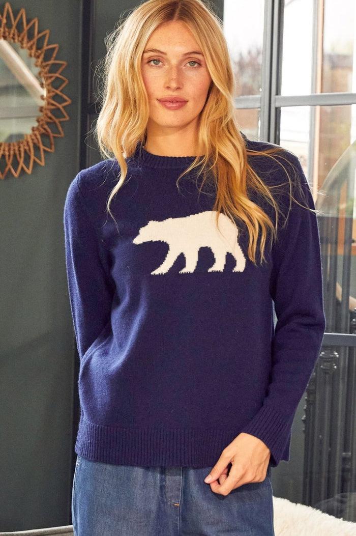 aspiga Merino Wool Polar Bear Jumper
