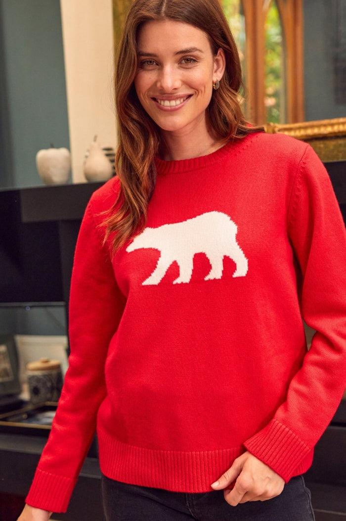 aspiga Merino Wool Polar Bear Jumper