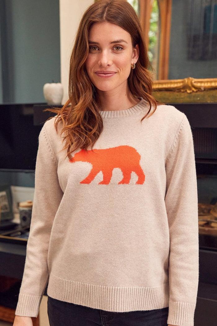 aspiga Merino Wool Polar Bear Jumper