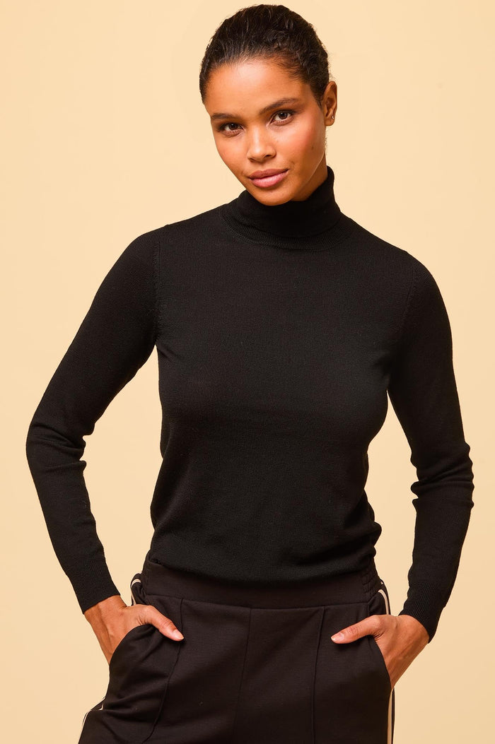 aspiga Merino Wool Polo Neck Base Layer