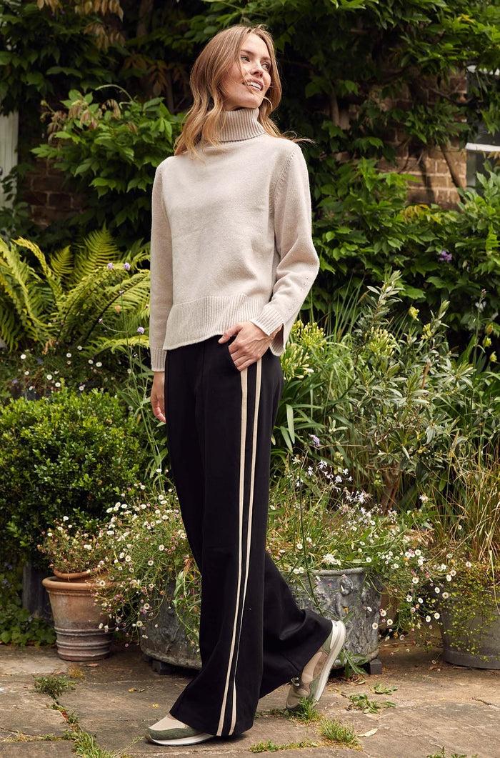 Aspiga Merino Wool Roll Neck Jumper