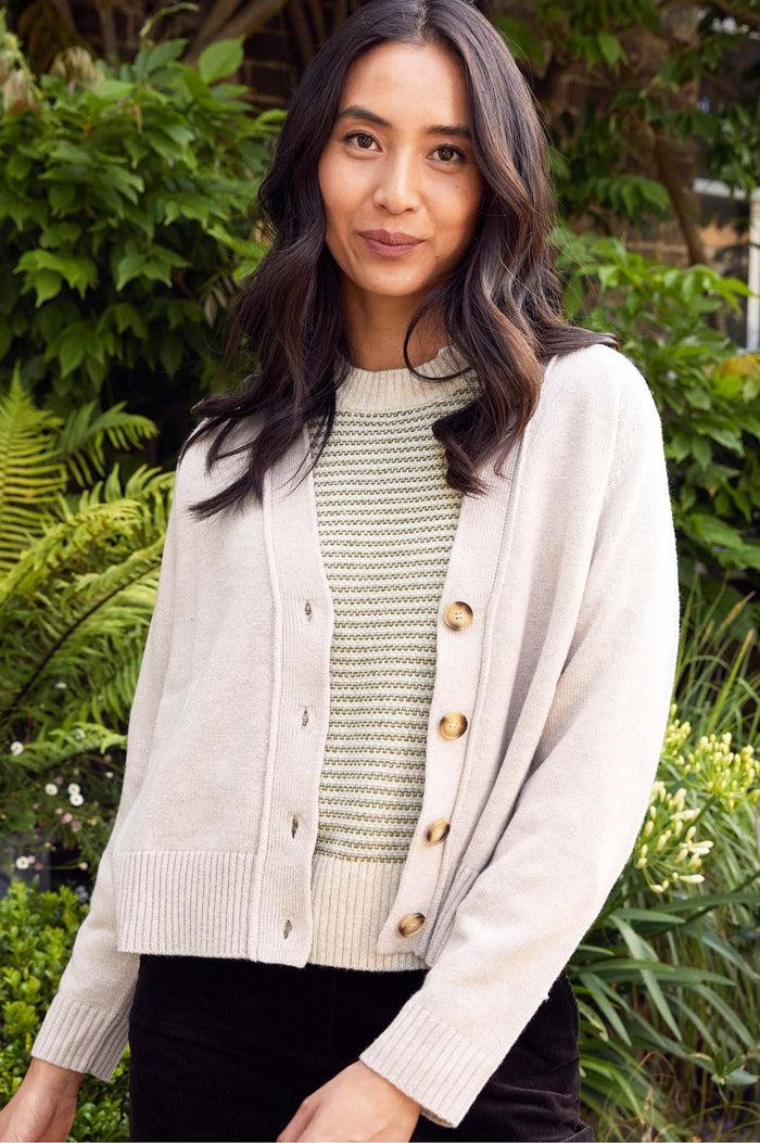 Aspiga Merino Wool Swing Cardigan