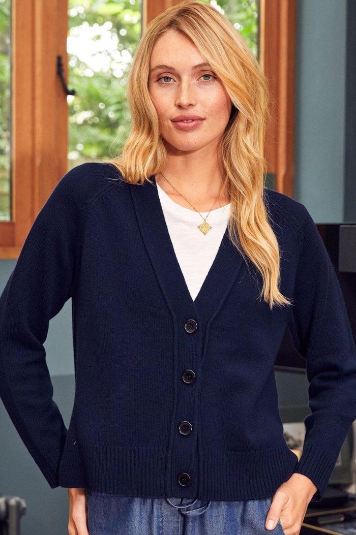 aspiga Merino Wool Swing Cardigan