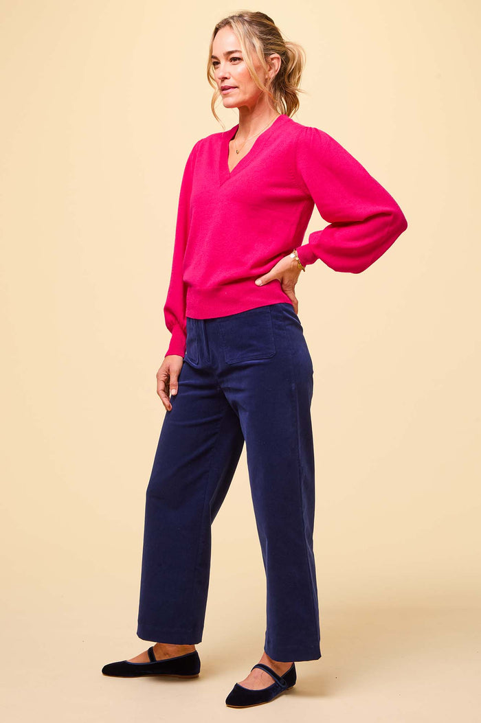 Aspiga Merino Wool V-Neck Jumper