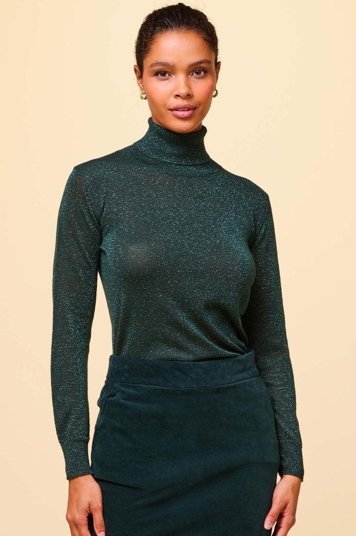 Aspiga Metallic Knit Polo