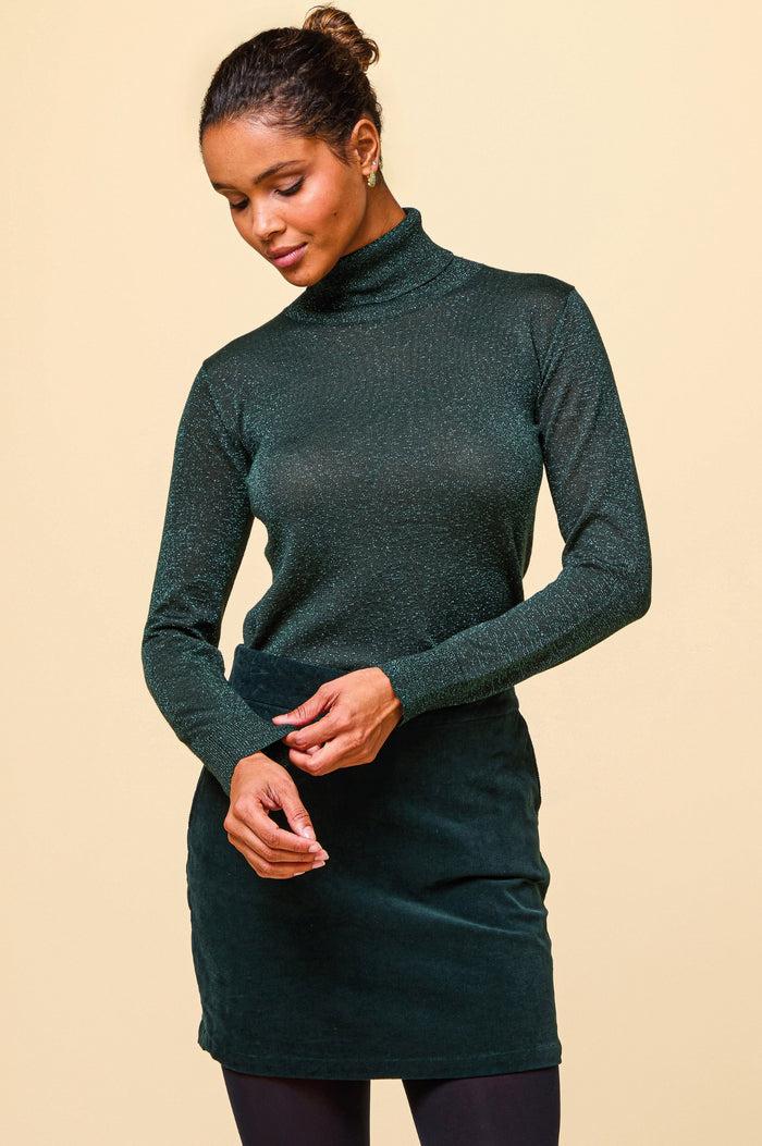 Aspiga Metallic Knit Polo