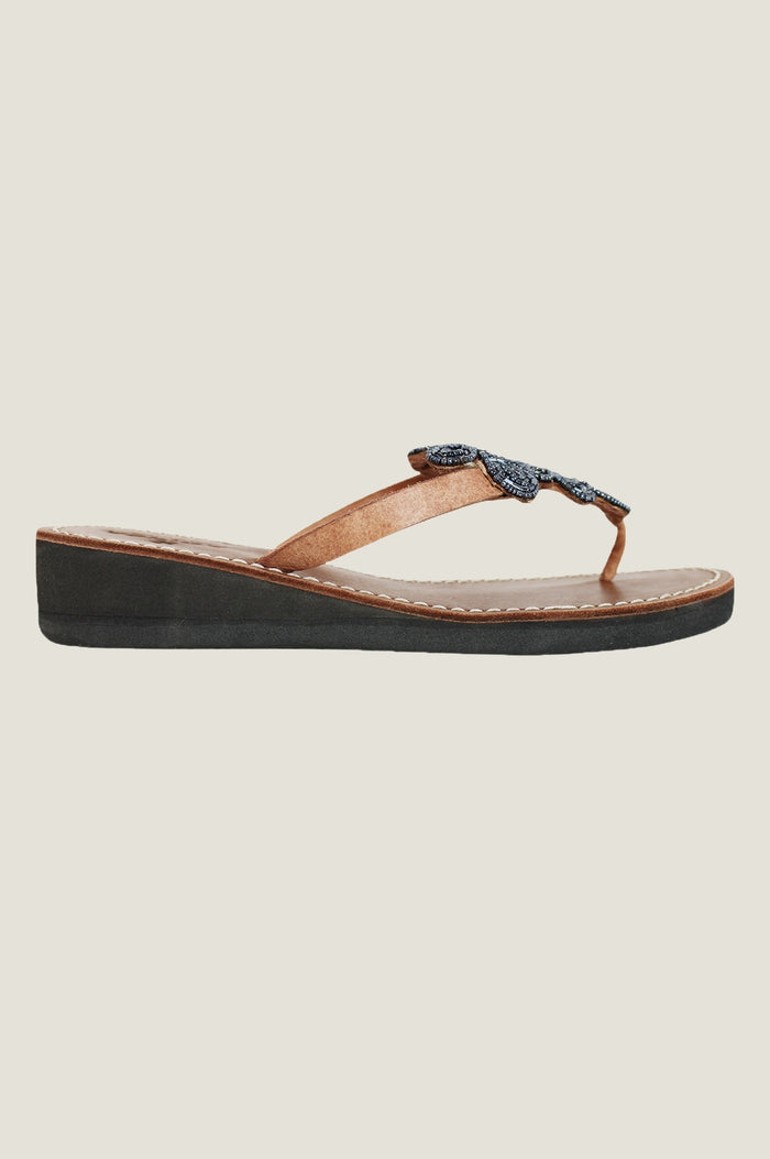 Aspiga Mia Full Beaded Heel Sandals