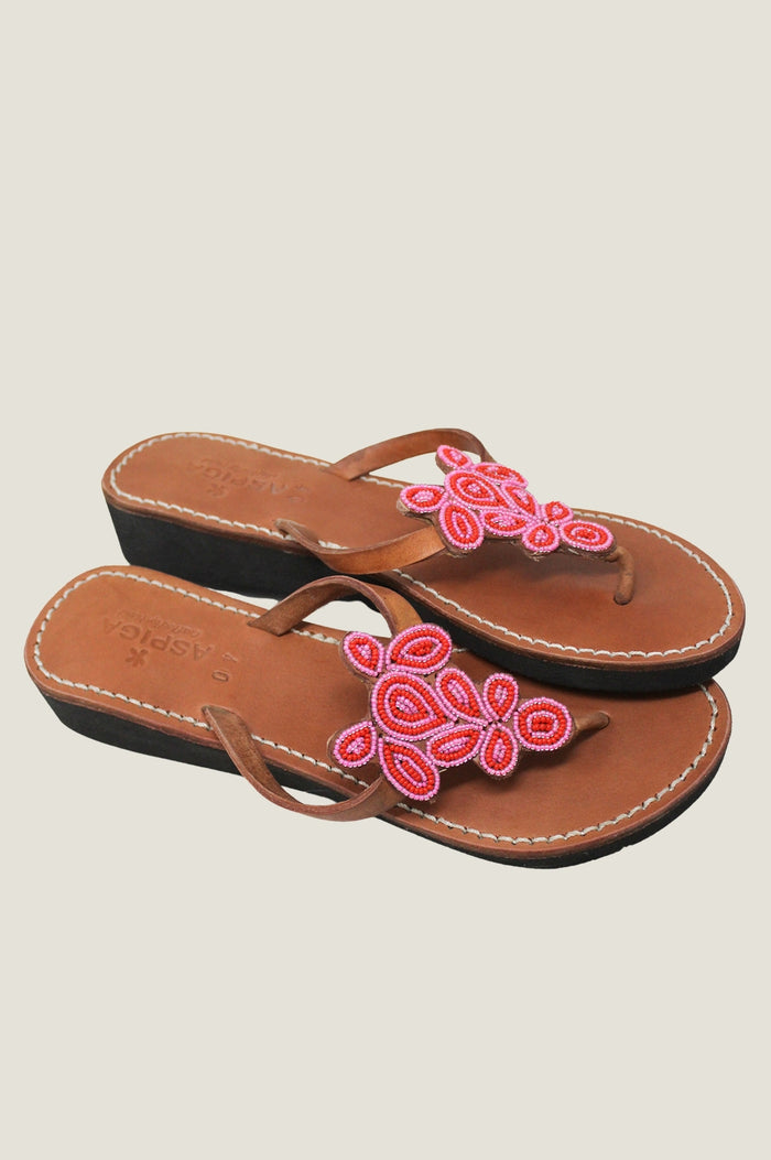 aspiga Mia Full Beaded Sandals