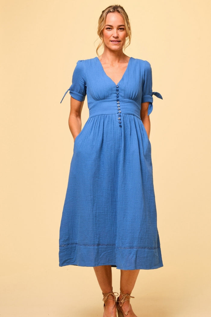 aspiga Olga Cheesecloth Dress