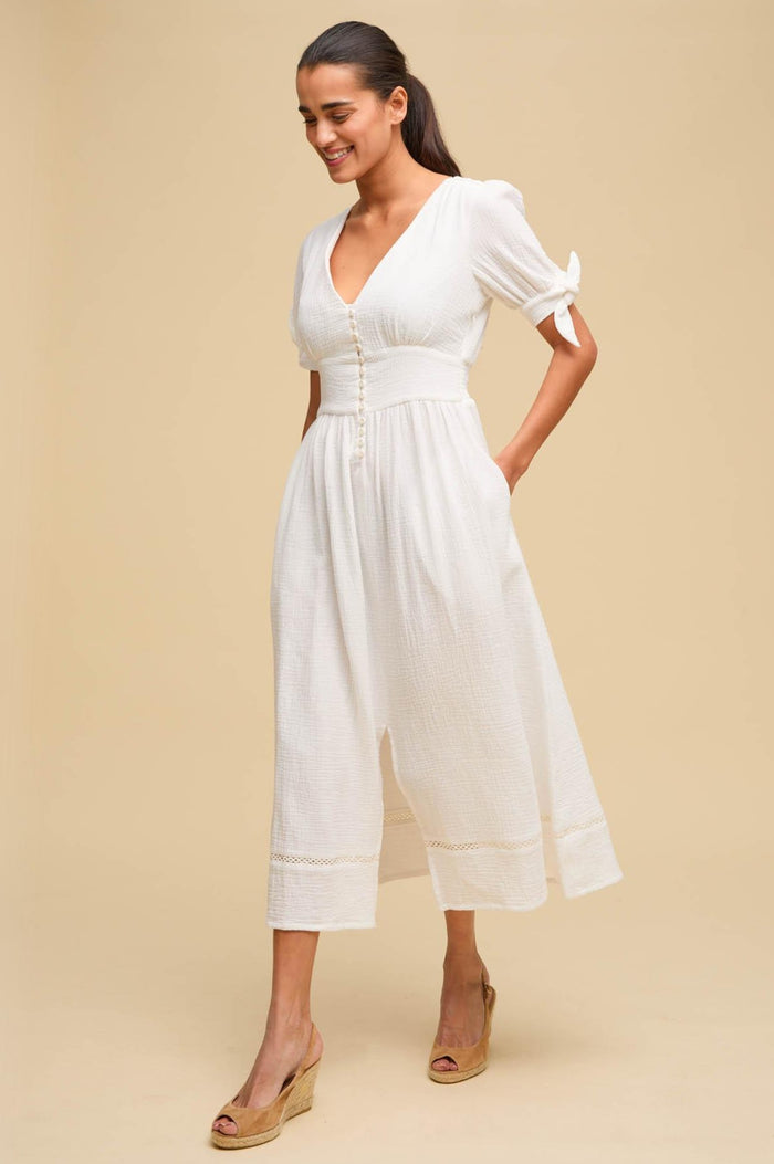 aspiga Olga Cheesecloth Dress