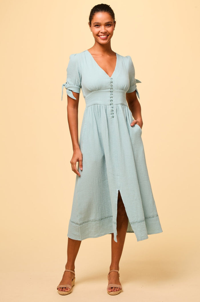 aspiga Olga Cheesecloth Dress
