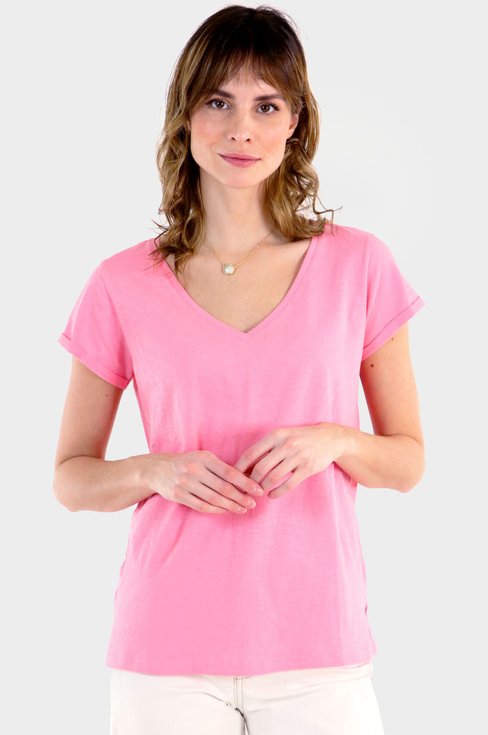 Aspiga Organic Cotton V-Neck T-Shirt