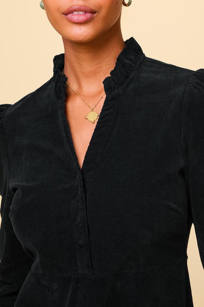 Aspiga Percy Midi Stretch Corduroy Dress