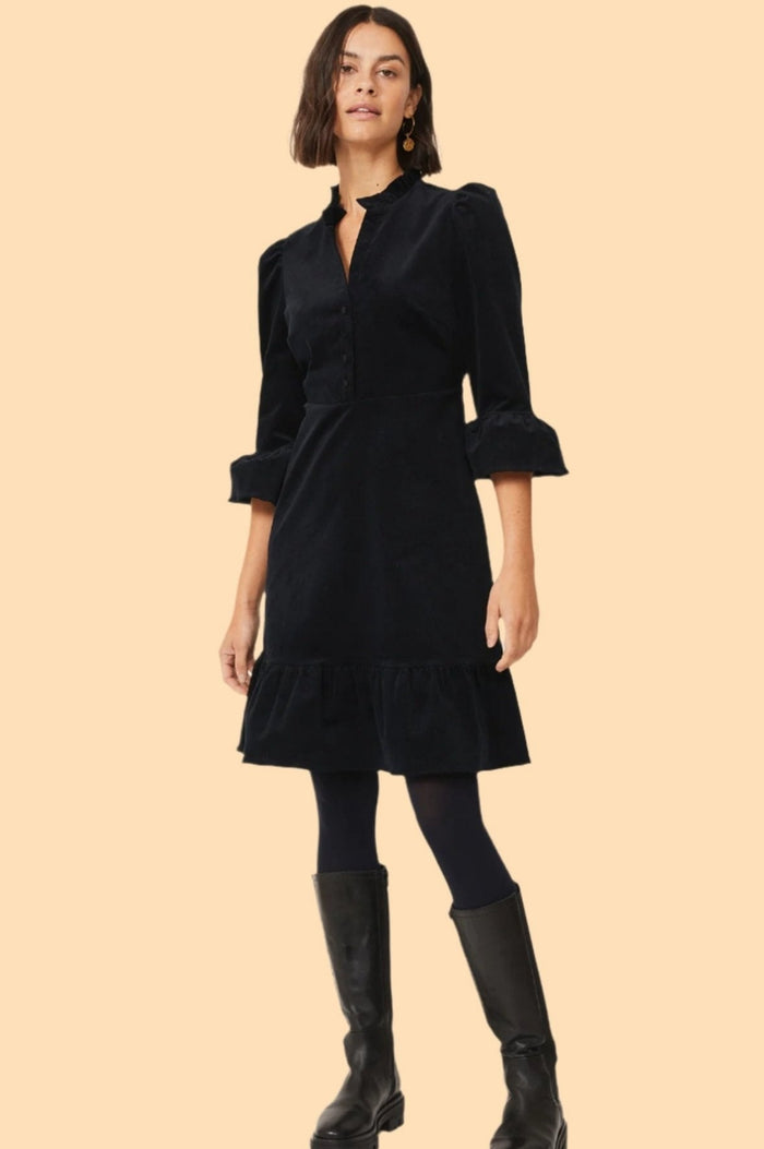 Aspiga Percy Short Stretch Corduroy Dress