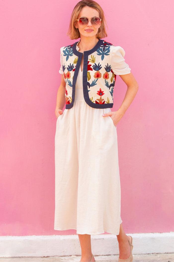 aspiga Pia Embroidered Gilet