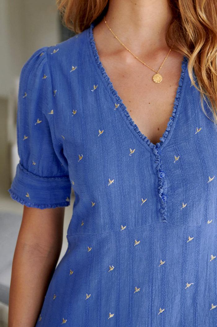 Aspiga Poppy Embroidered Dress