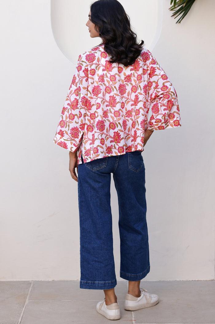 Aspiga Printed Kimono Jacket