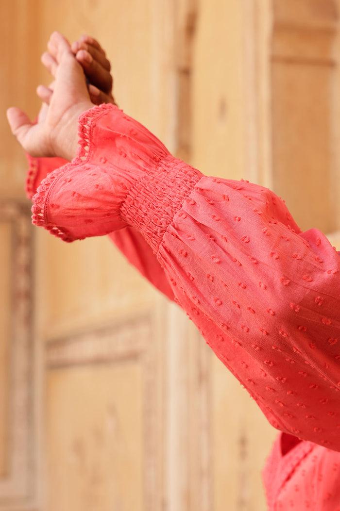 Aspiga Purdie Organic Cotton Dobby Dress