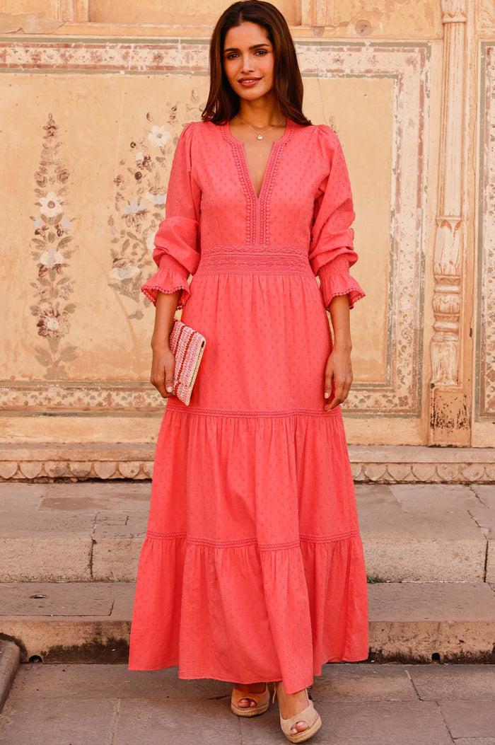 aspiga Purdie Organic Cotton Dobby Dress