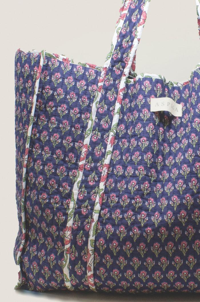 Aspiga Quilted Tote Bag