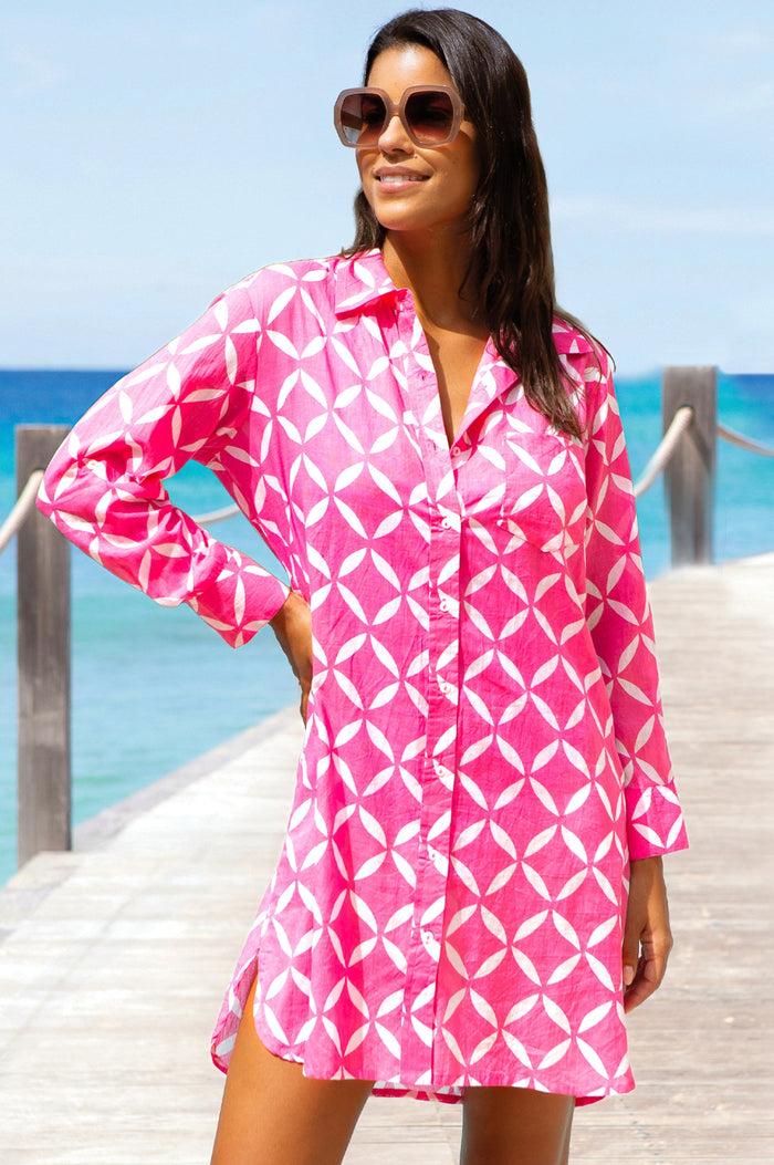 aspiga Saffron Organic Cotton Beach Shirt