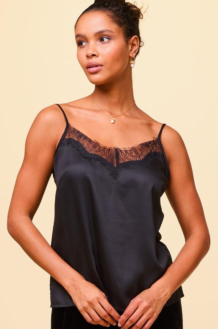 aspiga Satin Lace Cami